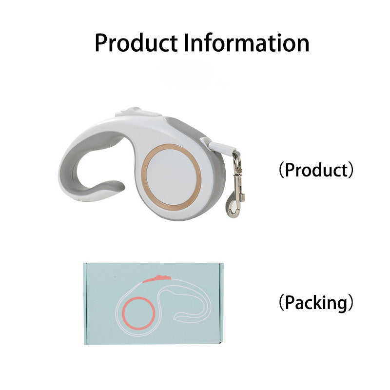 Automatic Retractable 5M Dog Leash Pet Gear