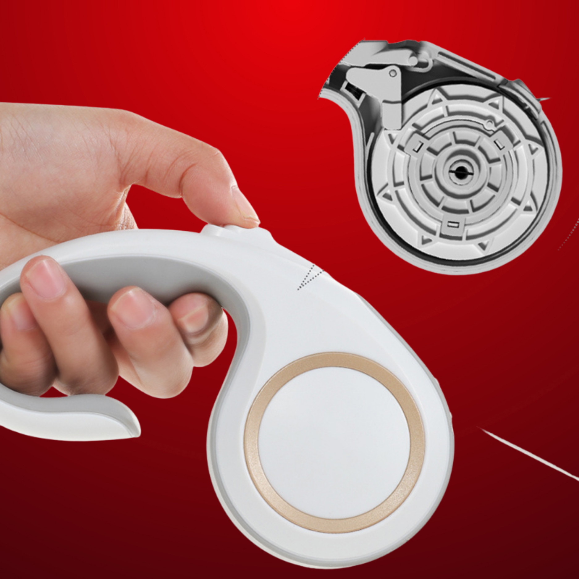 Automatic Retractable 5M Dog Leash Pet Gear